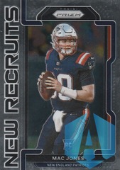 2021-22 Panini Prizm NFL Mac Jones RC #NR-5 New Recruits